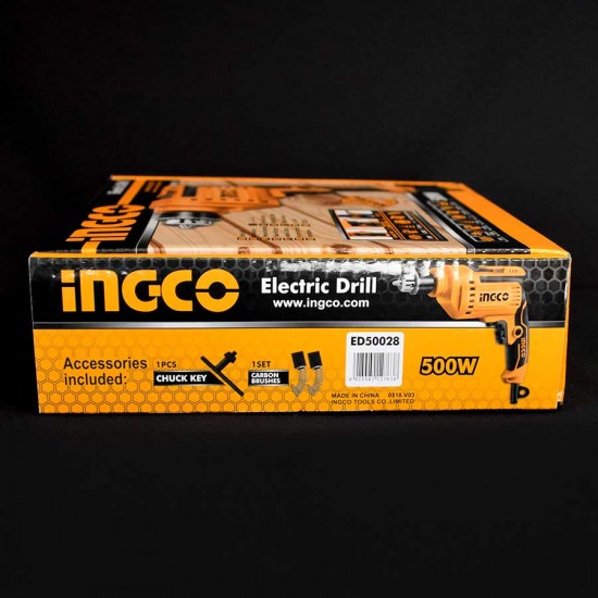 Δράπανο Ηλεκτρικό Επαγγελματικό 500 Watt ED50028 INGCO
