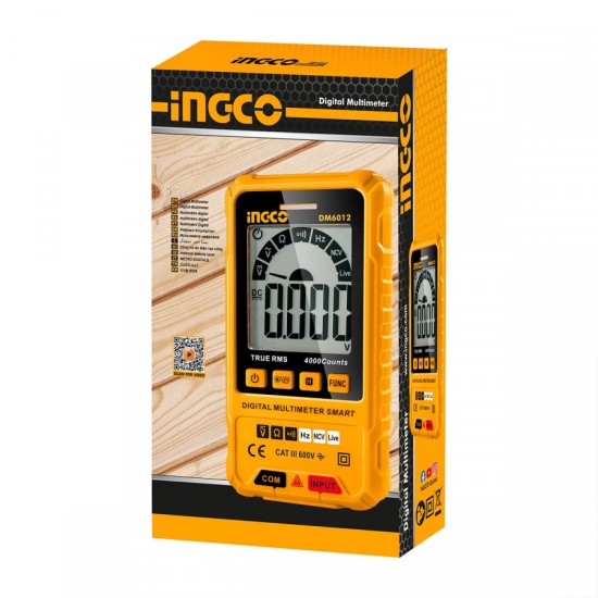 Ψηφιακό Πολύμετρο (AC/DC) S.S. DM6012 INGCO