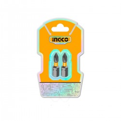 Επαγγελματικοί Κατσαβιδόμυτες Impact PH2x25mm 2 τεμ. SDBIM71PH225 INGCO