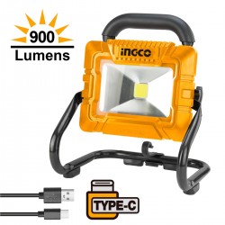 Προβολέας Μπαταρίας 3.6V USB Type-C 500-900 lumen HRLF4415 INGCO