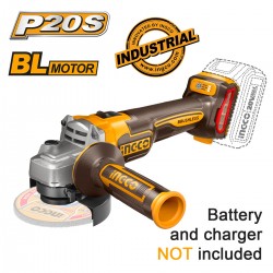 Γωνιακός Τροχός Μπαταρίας 115mm 20V Li-Ion SOLO CAGLI21154 