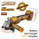 CAGLI27153 Γωνιακός Τροχός Μπαταρίας 115mm 20V Li-Ion SOLO CAGLI27153 Γωνιακός Τροχός Μπαταρίας 115mm 20V Li-Ion SOLO