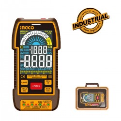 Ψηφιακό Πολύμετρο 1000V True RMS με Μέτρηση AC/DC/ Αντίστασης/ Χωρητικότητας/ Συχνότητας/ Θερμοκρασίας/ NCV DM110004 INGCO