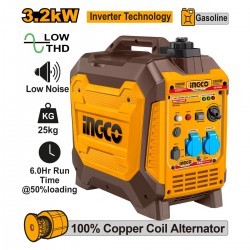 Γεννήτρια Inverter Βαλιτσάκι Βενζίνης 3.2kW 4kVA 4HP GEI35006