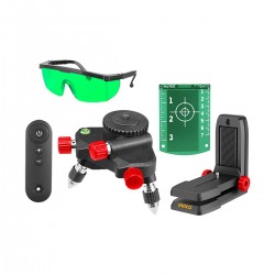 HLL301201 Αυτοαλφαδιαζόμενο Πράσινο Laser 3D Μπαταρίας 16V Li-Ion