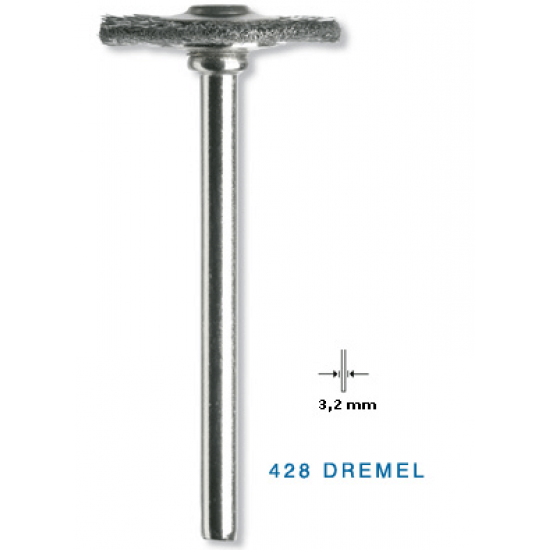 428 Συρματόβουρτσα από ανθρακούχο χάλυβα 19 mm DREMEL