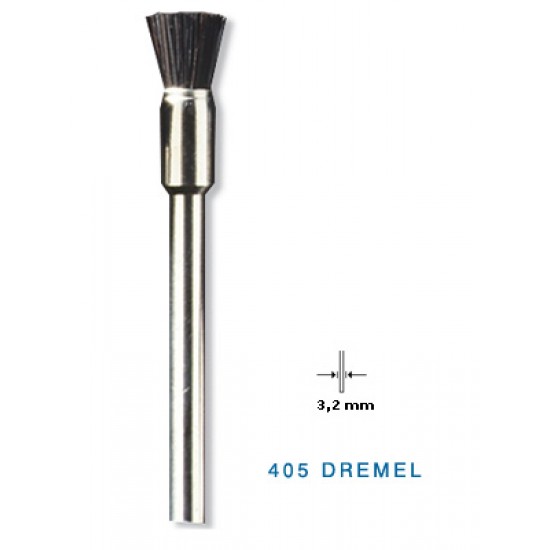 405 DREMEL Βούρτσα Τρίχινη