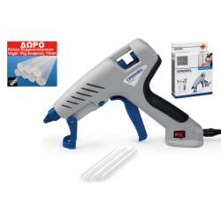 Glue Gun 940 (940-3) DREMEL Πιστόλι κόλλας + 1Kg Κόλλα Vogel Διαφανής