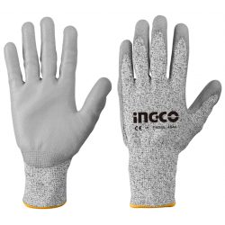 Γάντια PU Αντοχής Στα Κοψίματα X- Large INGCO