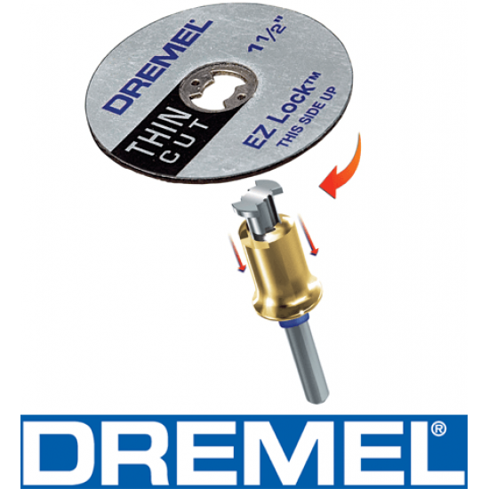 SC409 SpeedClic Λεπτοί δίσκοι κοπής μετάλλων DREMEL