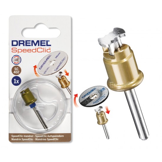 Βιδωτό στέλεχος SpeedClic (SC402) DREMEL