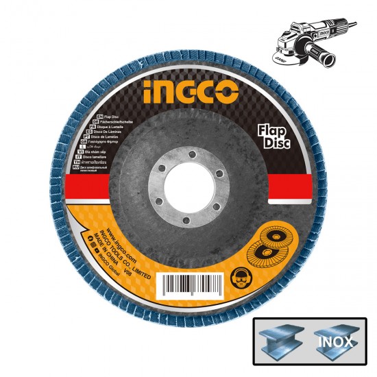 Δίσκος Λείανσης Fiber INOX FDZ1252 INGCO