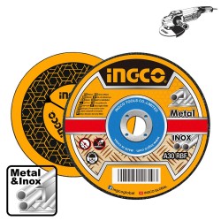 Δίσκοι Κοπής Σιδήρου inox 180mm x 1.6mm MCD161801 INGCO