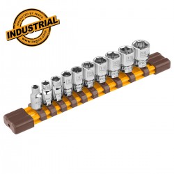 Επαγγελματικά Καρυδάκια 1/4" Σετ 10 τεμ. HKTS14103 INGCO