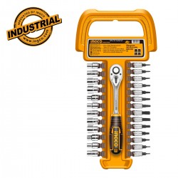 Επαγγελματικά Καρυδάκια 1/4" Σετ 27 τεμ. HKTS14271 INGCO