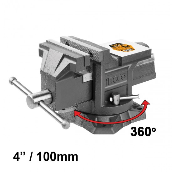 Μέγγενη Πάγκου 4"/100mm HBV084 INGCO