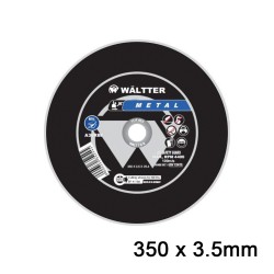 Δίσκος Κοπής 350 x 3.5 x 25 mm Metal Για Σταθερά Δισκοπρίονα Σιδήρου 55-3503525 WALTTER