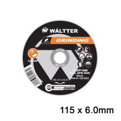 Δίσκος Λειάνσεως 115 x 6.0 mm Metal Inox 55-1156022 WALTTER