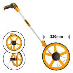  Αναλογικός Μετρητής Αποστάσεων Ρόδα έως 10km HDMW45 INGCO