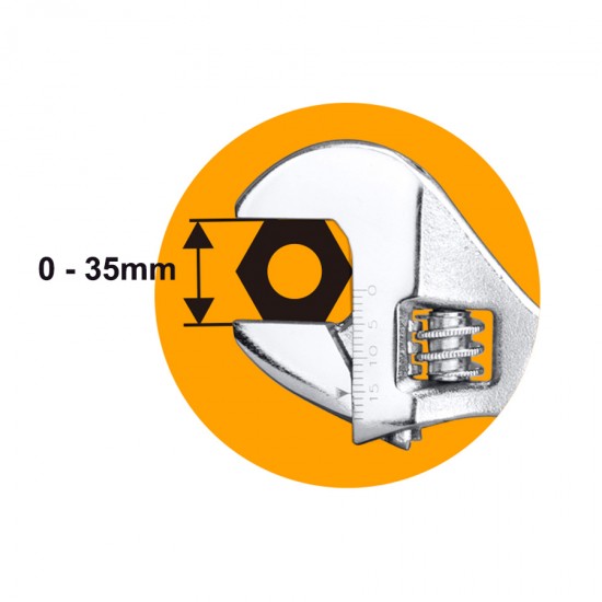 Γαλλικό κλειδί 12" - 300mm HADW131122 INGCO