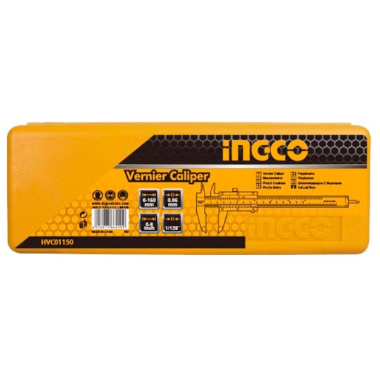 Παχύμετρο INOX για μετρήσεις εως 150mm HVC01150 INGCO