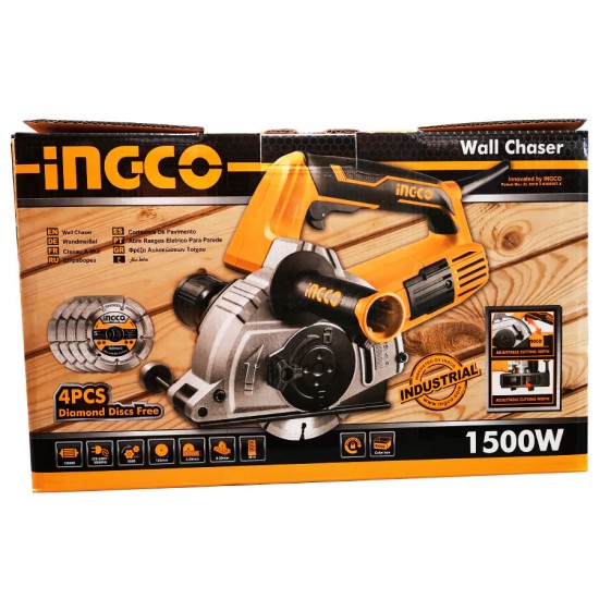 Φρέζα Τοίχου Αυλακώσεων 1500W WLC15008 INGCO