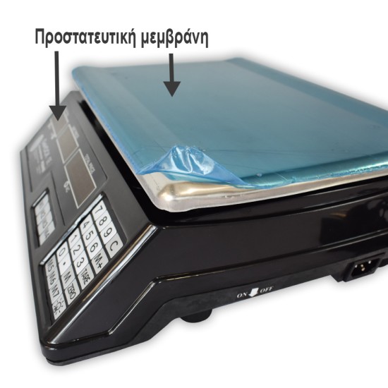 Ψηφιακή επιτραπέζια ζυγαριά 40kg Black GeHOCK