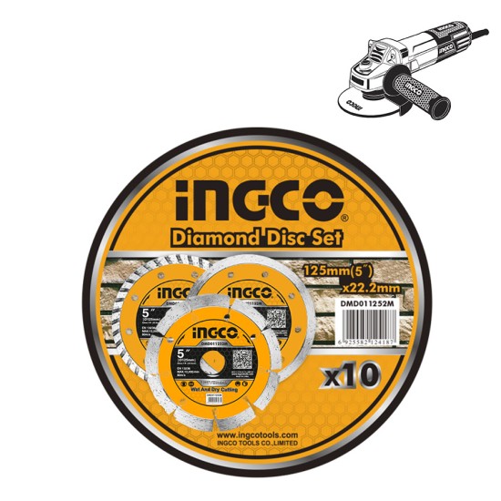 Διαμαντόδισκος Πλακιδίων Ξηράς Κοπής DMD011252M INGCO