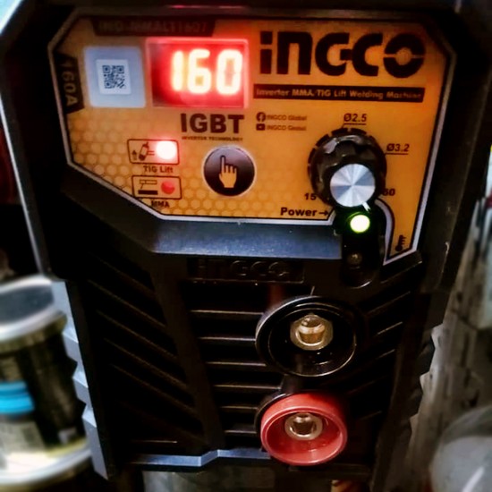 Ηλεκτροσυγκόλληση Inverter 160Α και για TIG MMALT1607 INGCO