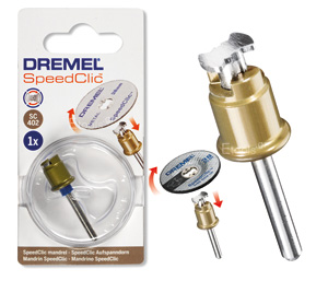 Βιδωτό στέλεχος SpeedClic (SC402) Dremel