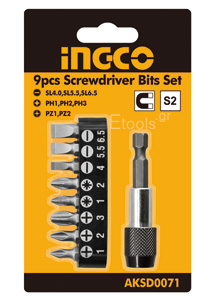 AKSD0071 Σετ μυτών Ingco AKSD0071 Σετ μυτών Ingco